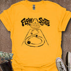 Printify T-Shirt Gold / S Flow State T-Shirt