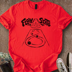 Printify T-Shirt Red / S Flow State T-Shirt
