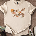 Printify T-Shirt Sand / S Do It Standing T-Shirt