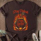 Printify T-Shirt Dark Chocolate / S Praise Lucifer T-Shirt