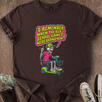 Printify T-Shirt Dark Chocolate / S Old School Gamer T-Shirt