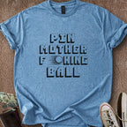 Printify T-Shirt Heather Indigo / S PinMotherF***ingBall T-Shirt