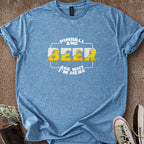 Printify T-Shirt Heather Indigo / S Pinball & Beer T-Shirt