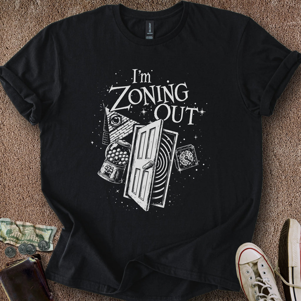 Printify T-Shirt Black / S I'm Zoning Out T-Shirt