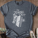Printify T-Shirt Dark Heather / S I'm Zoning Out T-Shirt