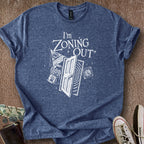 Printify T-Shirt Heather Navy / S I'm Zoning Out T-Shirt