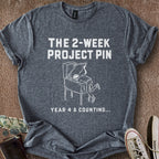 Printify T-Shirt Dark Heather / S Project Pinball Machine T-Shirt