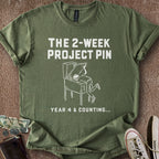 Printify T-Shirt Military Green / S Project Pinball Machine T-Shirt