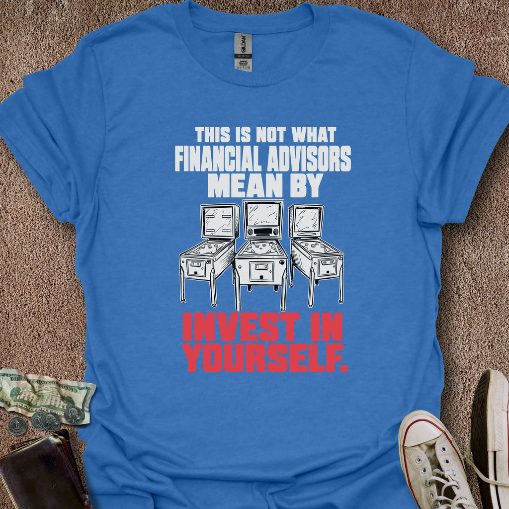 Printify T-Shirt Heather Royal / S Invest In Yourself T-Shirt