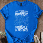 Printify T-Shirt Royal / S Pinball Savings T-Shirt