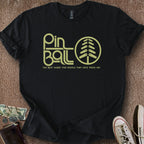 Printify T-Shirt Black / S Pinball Fresh Air T-Shirt