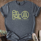 Printify T-Shirt Dark Heather / S Pinball Fresh Air T-Shirt