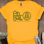 Printify T-Shirt Gold / S Pinball Fresh Air T-Shirt