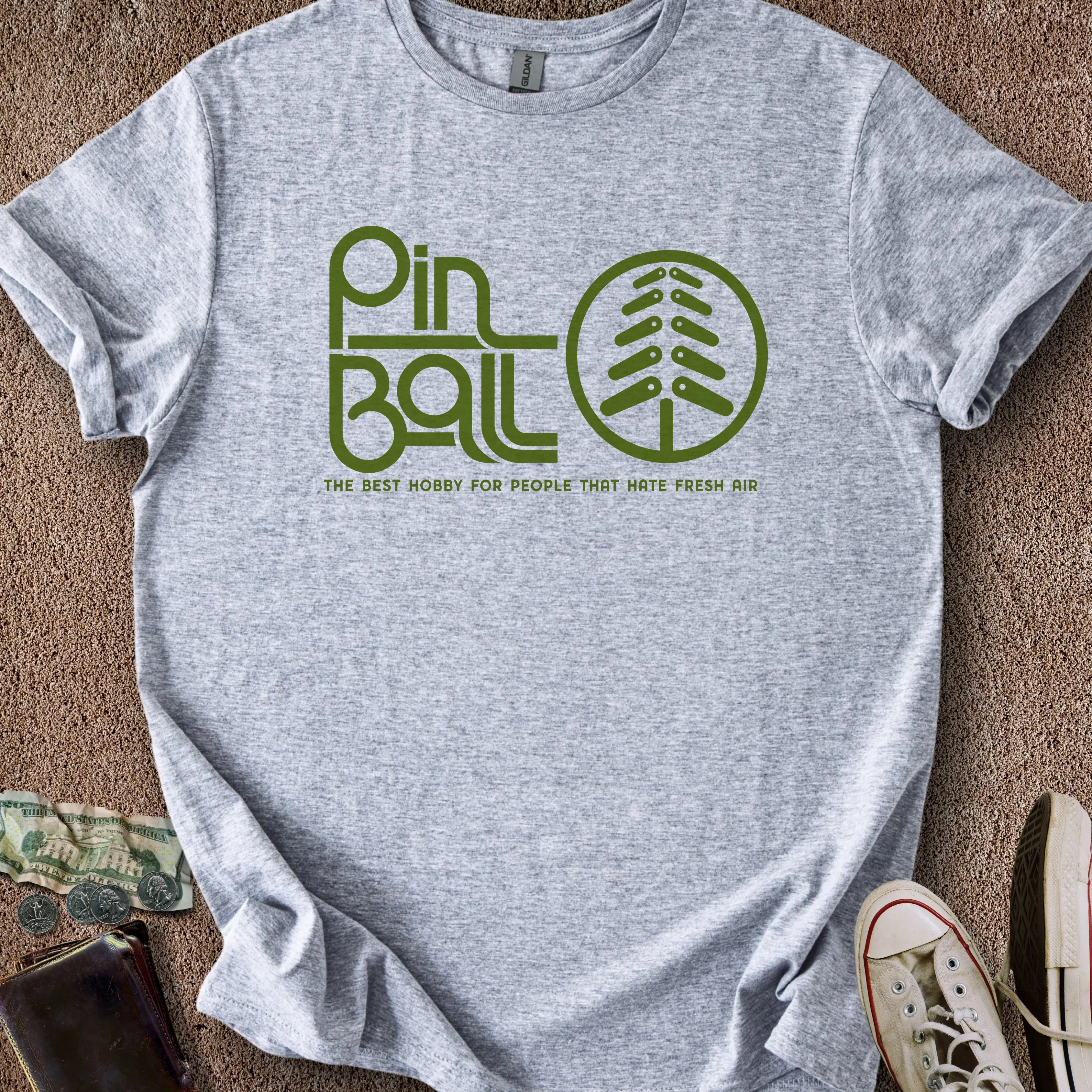 Printify T-Shirt Sport Grey / S Pinball Fresh Air T-Shirt