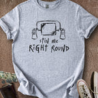 Printify T-Shirt Sport Grey / S 0184_spin me right round T-Shirt