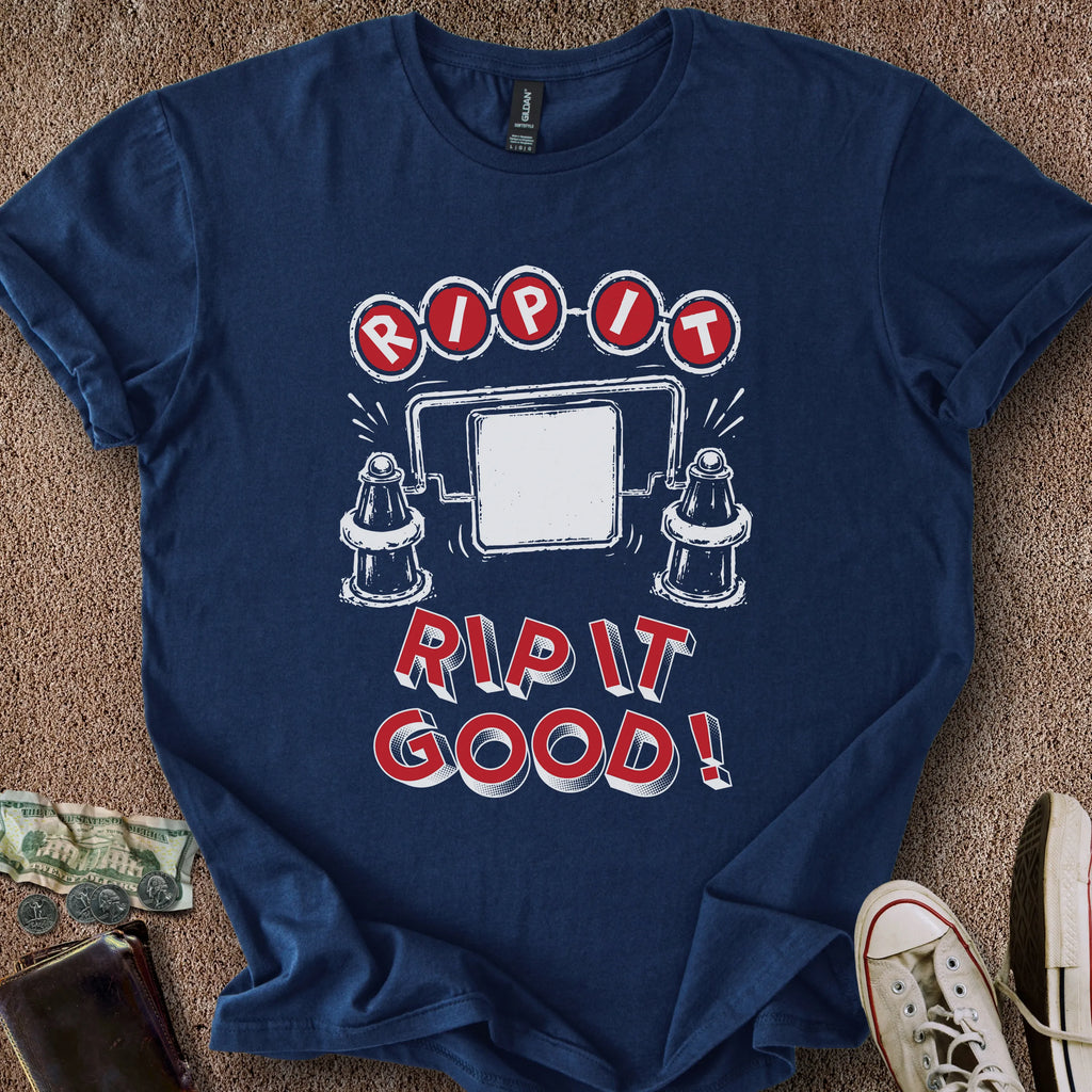 Printify T-Shirt Navy / S 0188_rip it good T-Shirt
