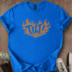 Printify T-Shirt Royal / S 0189_tilt fire T-Shirt