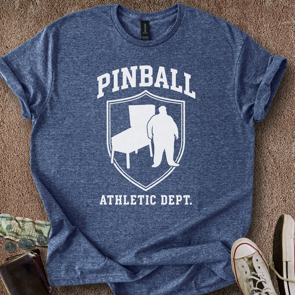 Printify T-Shirt Pinball Athletic Dept. T-Shirt