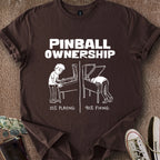 Printify T-Shirt Dark Chocolate / S 10% Playing 90% Fixing T-Shirt