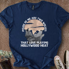 Printify T-Shirt Navy / S 2 Wolves T-Shirt