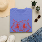 Printify T-Shirt Heather Royal / S Flipper Cat T-Shirt