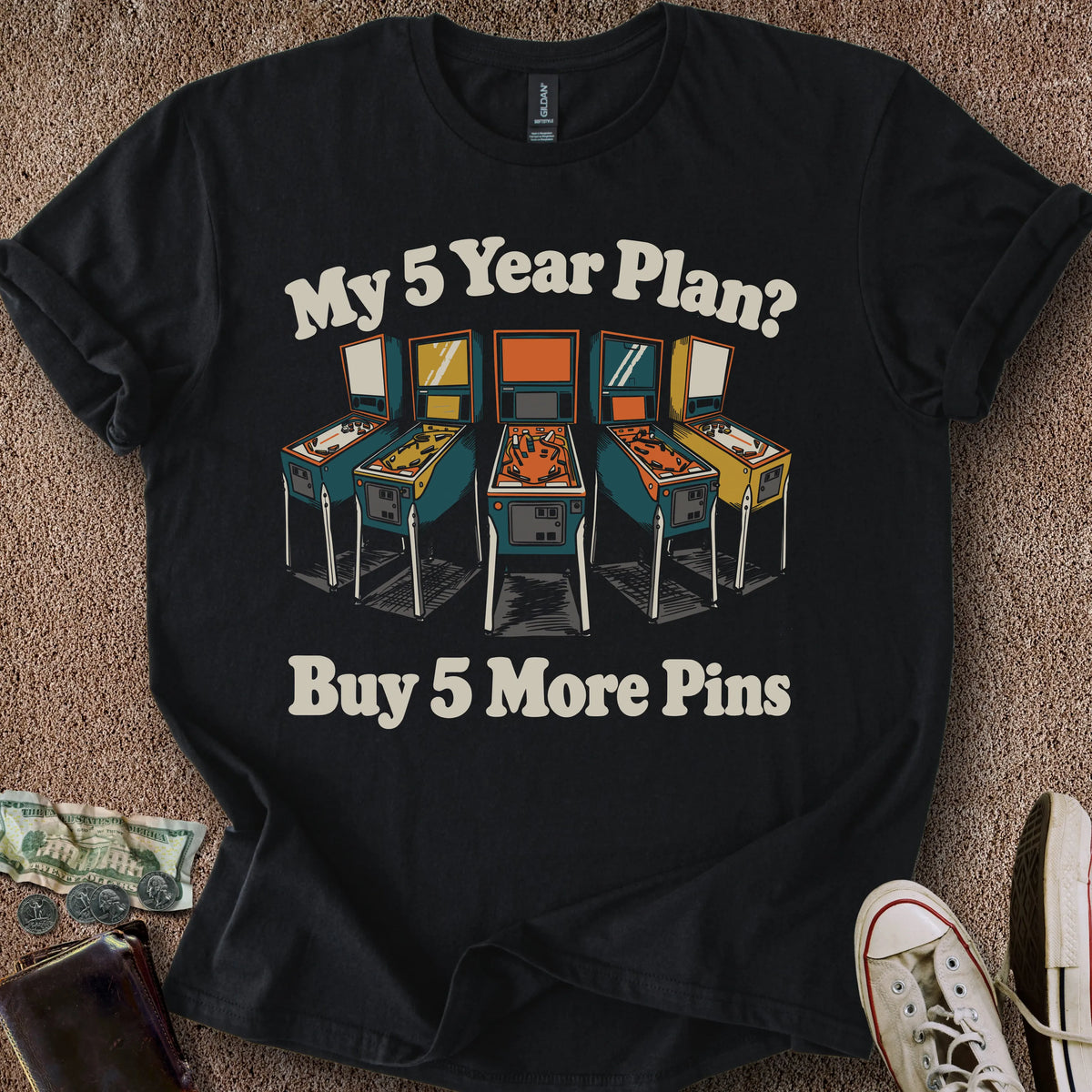 Printify T-Shirt 5 Year Plan T-Shirt
