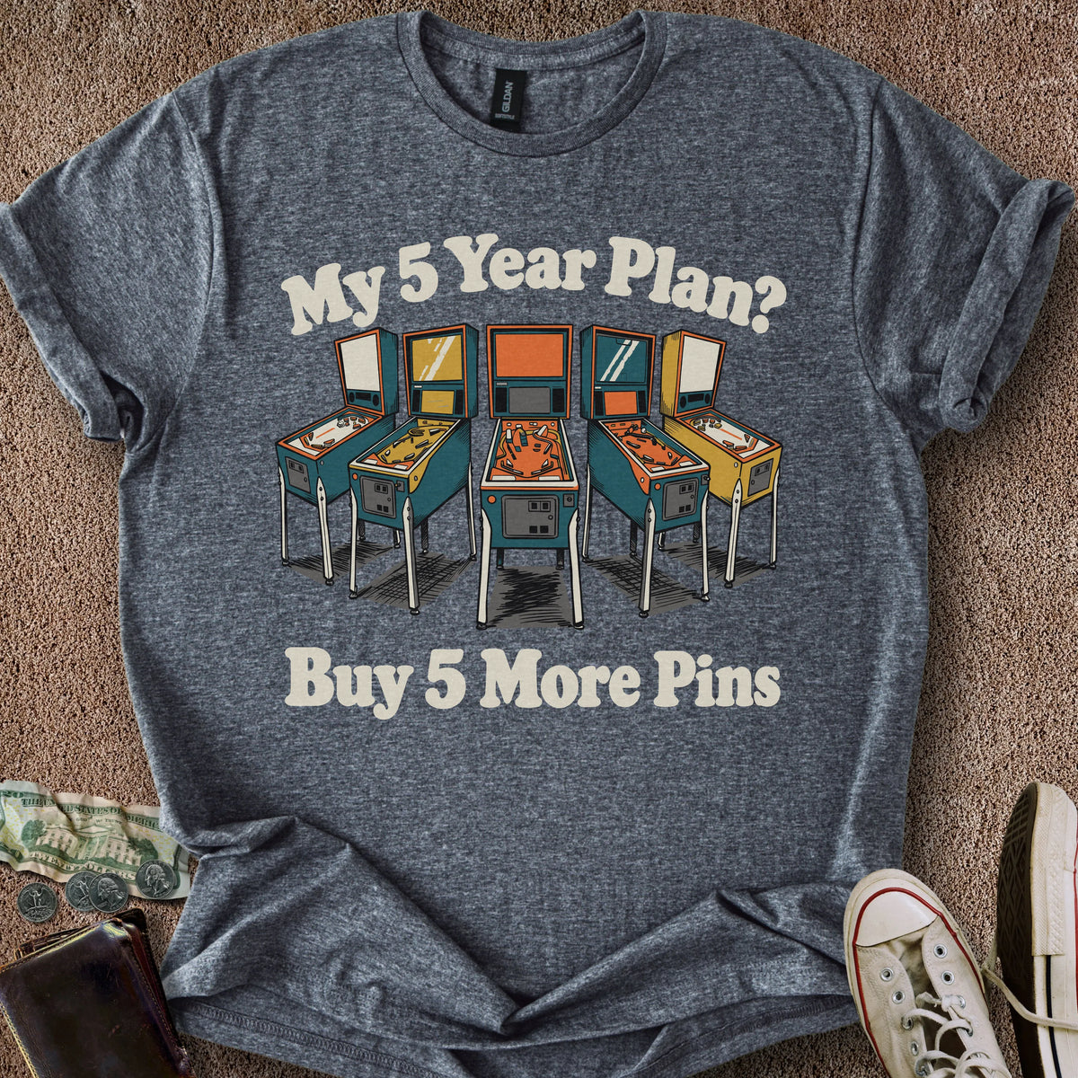 Printify T-Shirt 5 Year Plan T-Shirt