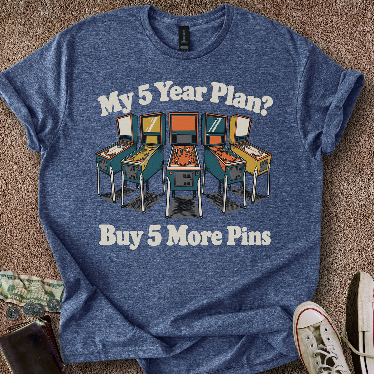 Printify T-Shirt 5 Year Plan T-Shirt