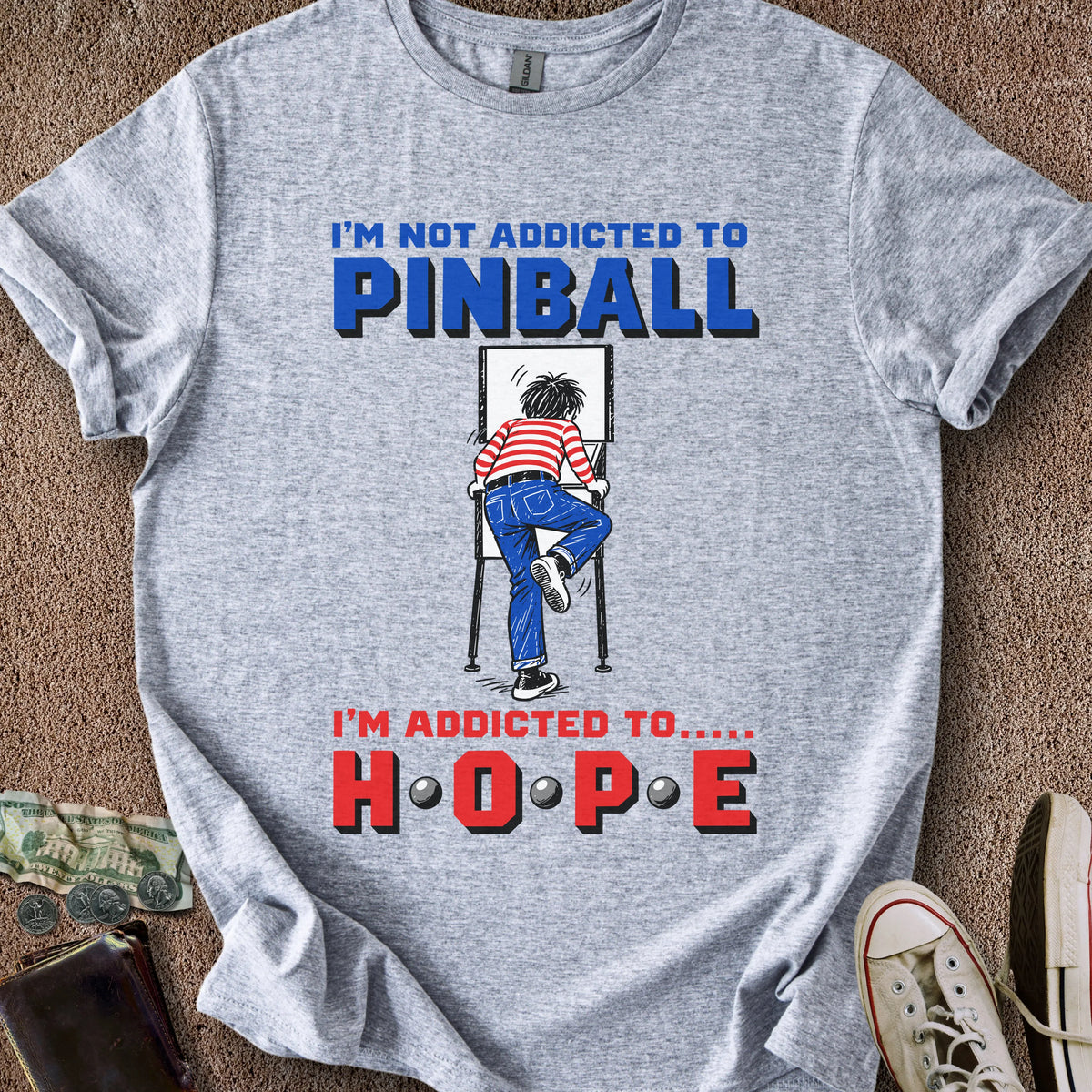 Printify T-Shirt Sport Grey / S Addicted to Hope T-Shirt