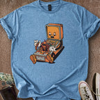 Printify T-Shirt Heather Indigo / S Alien Pinball T-Shirt