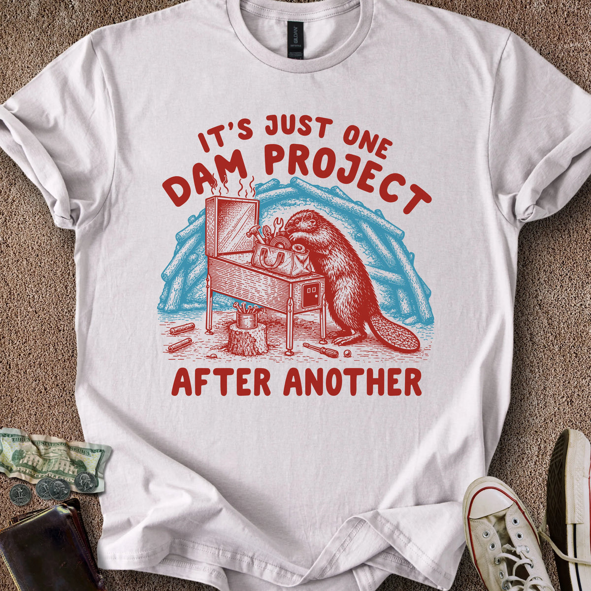 Printify T-Shirt Another DAM Project T-Shirt
