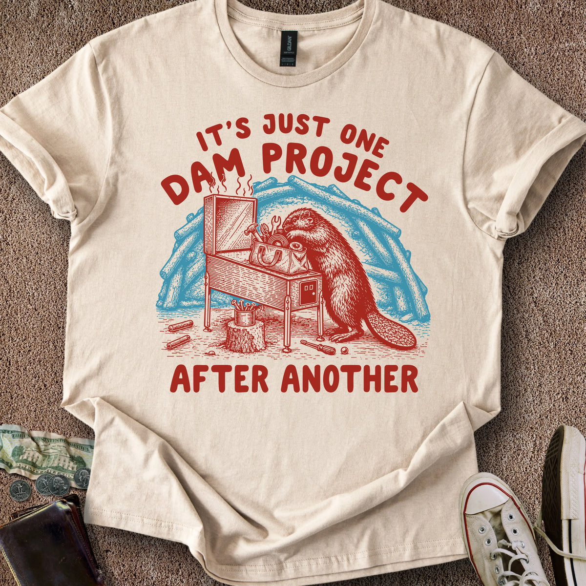 Printify T-Shirt Another DAM Project T-Shirt