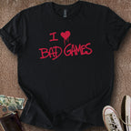 Printify T-Shirt Black / S Bad Games T-Shirt