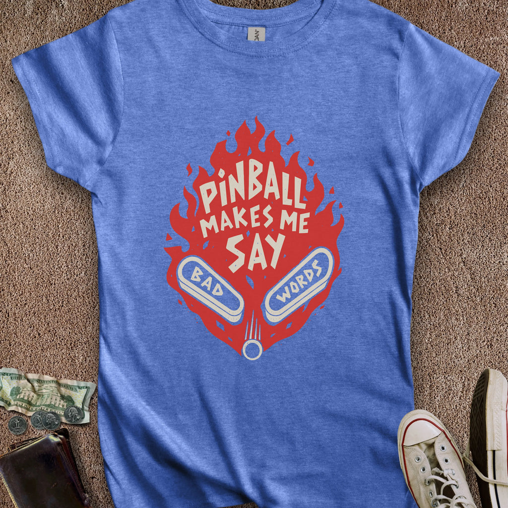 Printify T-Shirt S / Royal Bad Words Women's T-Shirt