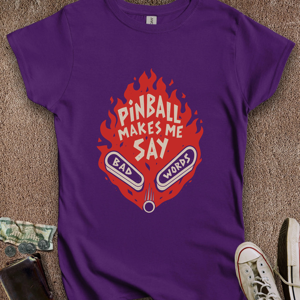 Printify T-Shirt S / Purple Bad Words Women's T-Shirt