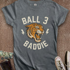 Printify T-Shirt S / Dark Heather Ball 3 Baddie Women's T-Shirt