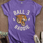 Printify T-Shirt S / Heather Purple Ball 3 Baddie Women's T-Shirt