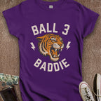 Printify T-Shirt S / Purple Ball 3 Baddie Women's T-Shirt