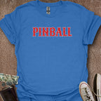 Printify T-Shirt Heather Royal / S Baseball Pinball T-Shirt