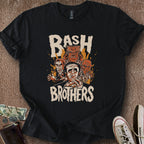 Printify T-Shirt Black / S Bash Brothers T-Shirt