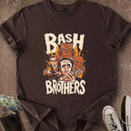 Printify T-Shirt Dark Chocolate / S Bash Brothers T-Shirt