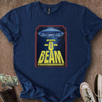 Printify T-Shirt Navy / S Big-o-Beam T-Shirt
