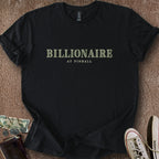 Printify T-Shirt Black / S Billionaire At Pinball T-Shirt