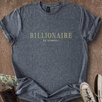 Printify T-Shirt Dark Heather / S Billionaire At Pinball T-Shirt
