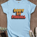 Printify T-Shirt S / Light Blue Body by Pinball Women's T-Shirt