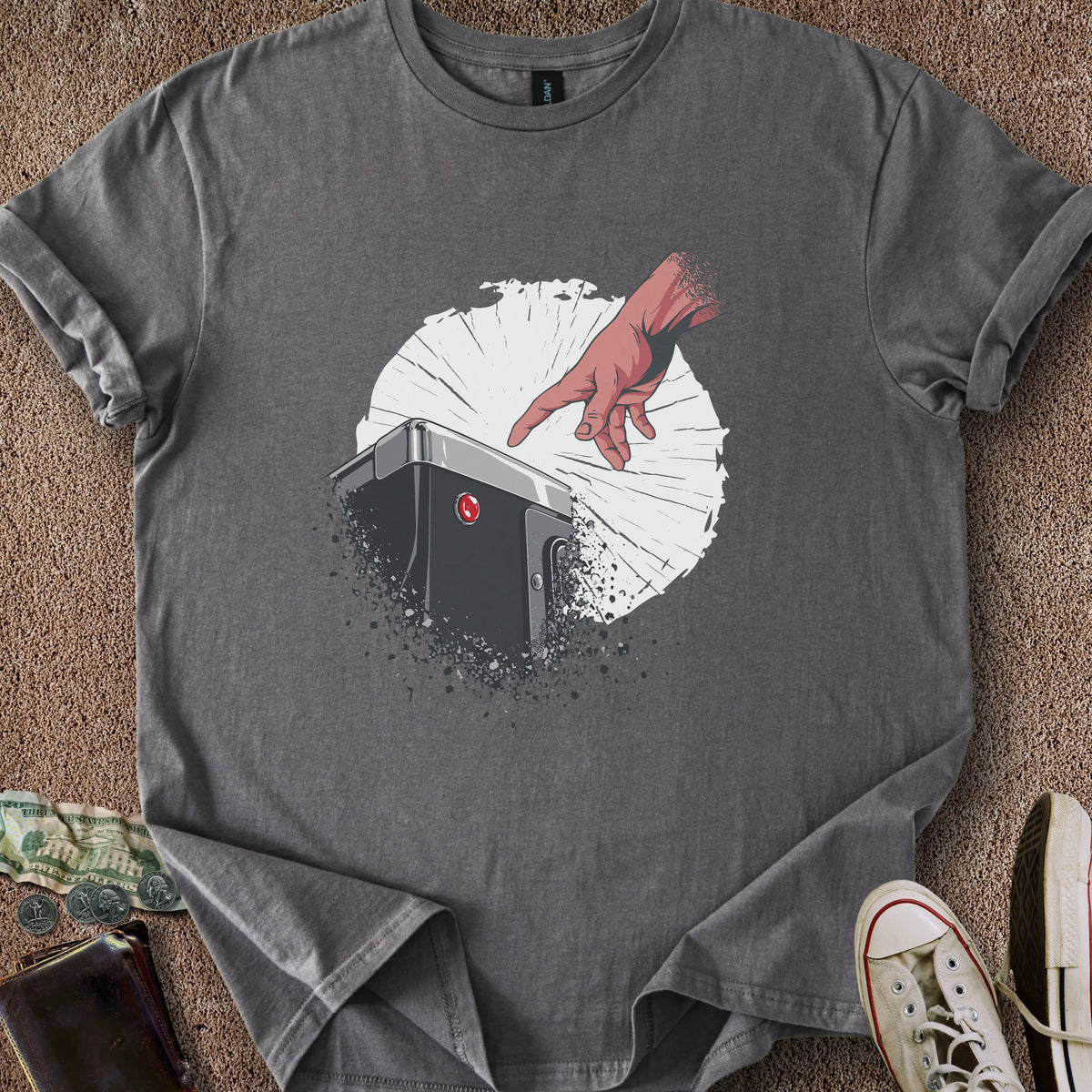 Printify T-Shirt Charcoal / S Boop T-Shirt