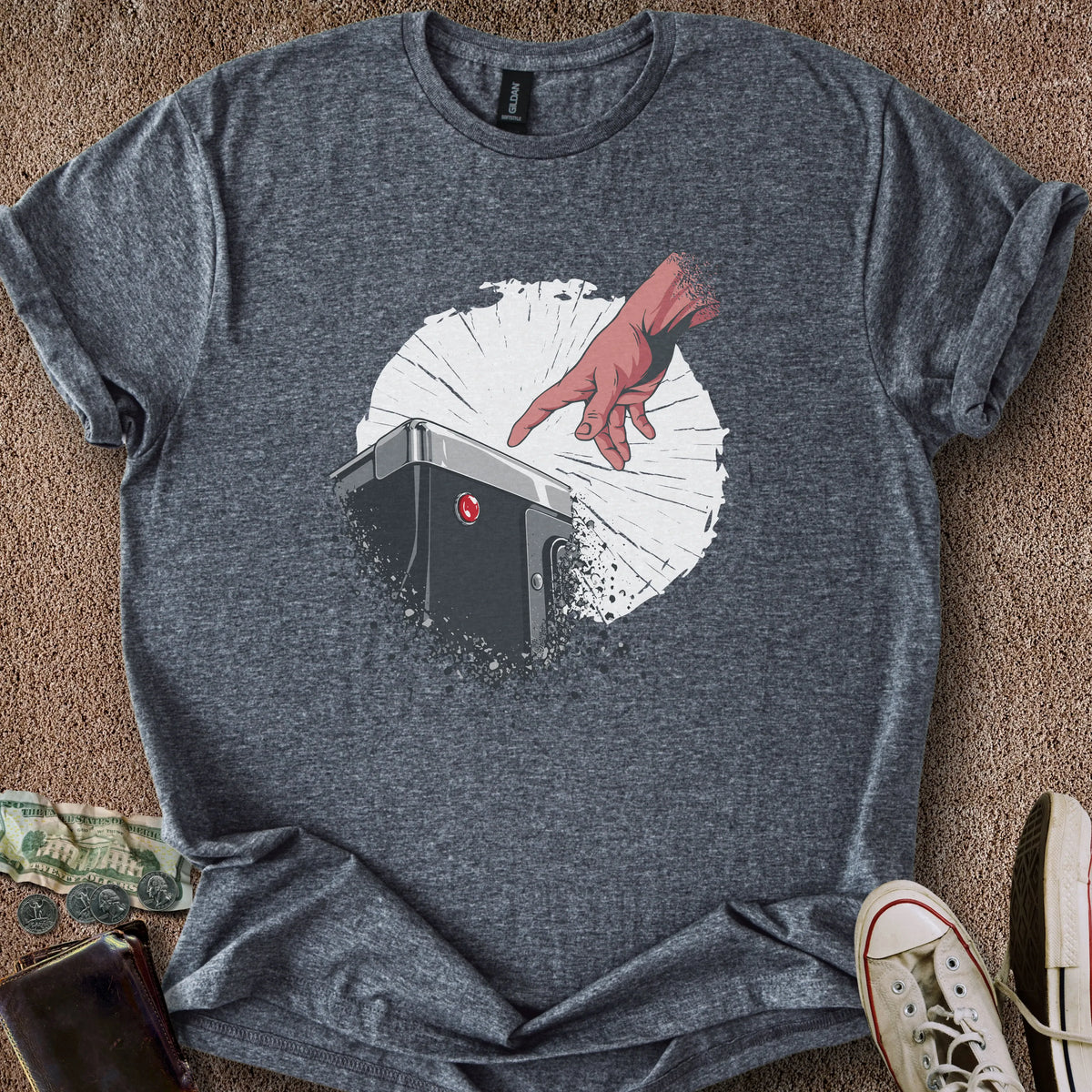 Printify T-Shirt Dark Heather / S Boop T-Shirt