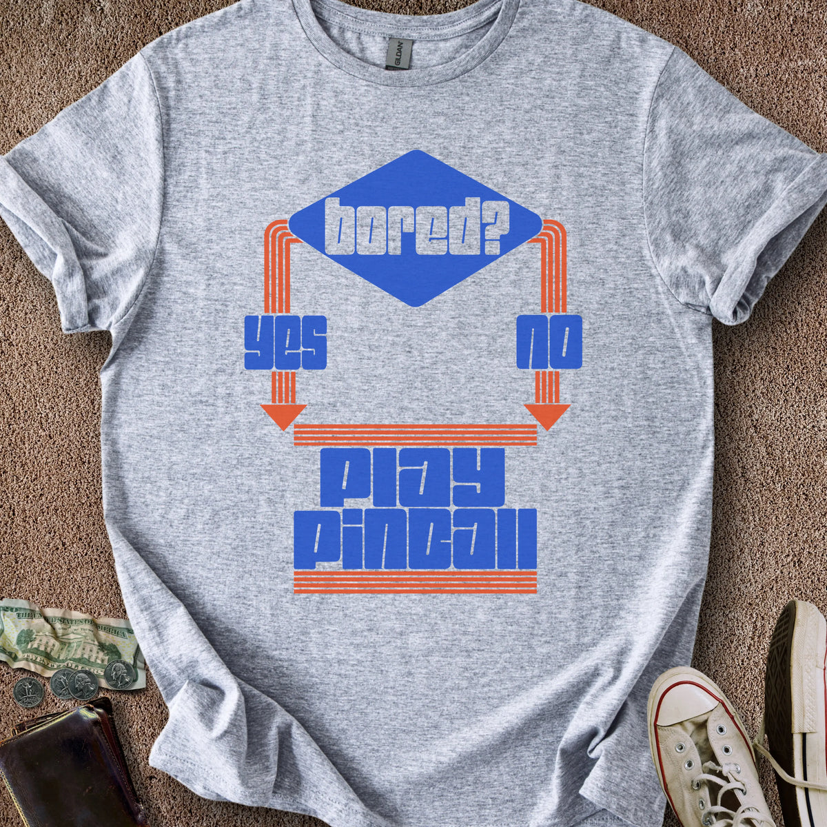 Printify T-Shirt Sport Grey / S Boredom Chart T-Shirt
