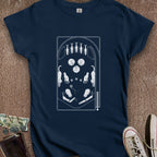 Printify T-Shirt S / Navy Cat Playfield Women's T-Shirt