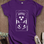 Printify T-Shirt S / Purple Cat Playfield Women's T-Shirt
